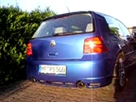 VW Golf IV R32 Sound