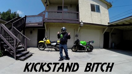How To Do A Kickstand Bitch On A Motorcycle