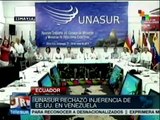 Concluye reunión ministerial de Unasur en Galápagos