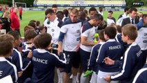 FFF : 1 minute avec les Bleus à l'entraînement