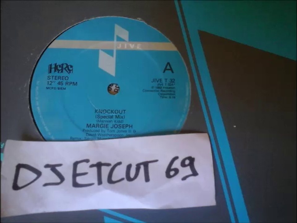 MARGIE JOSEPH -KNOCKOUT(SPECIAL MIX)(RIP ETCUT)JIVE REC 83