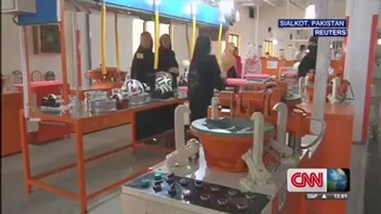 Adidas Brazuca being made in Pakistan