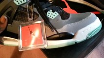 [wombazaar]Jordan 4 IV Retro Green Glow New AAA Reps...F a Perfect