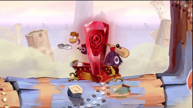 Rayman Origins - Désert des didgeridoos - Niveau Coffrapatte : Fugue cacophonique