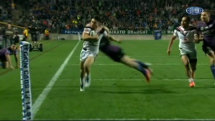 Le magnifique sauvetage de Josh Morris sur Shaun Johnson