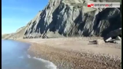 TG 23.05.14 Crollo falesia, Introna propone un tavolo di monitoraggio permanente