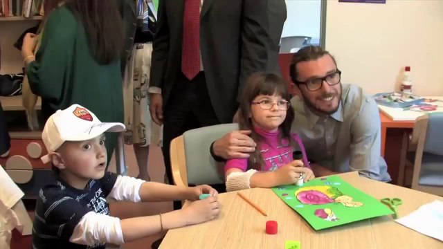 Capitani coraggiosi, Lorenzin e Balzaretti visitano il reparto di oncologia pediatrica