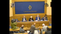 Roma - Chiusura campagna elettorale europee - Conferenza stampa di Nicola Fratoianni (23.05.14)