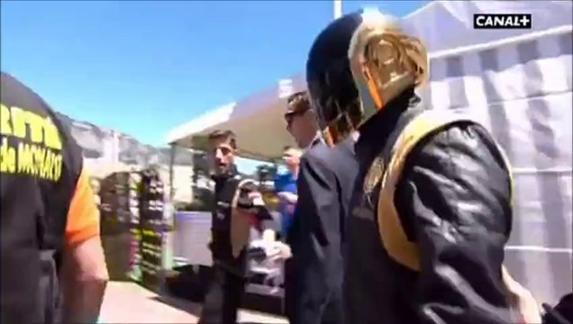 Monaco GP - Daft Punk, Raikkonen, Grosjean - Lotus F1 Team (formule 1)