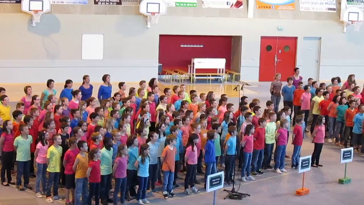 Chante Mai école privée Sainte Marie Sallertaine