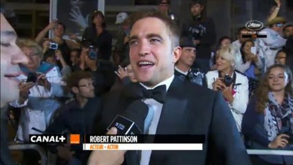18|05|2014 Interview of Robert Pattinson on Red Carpet The Rover