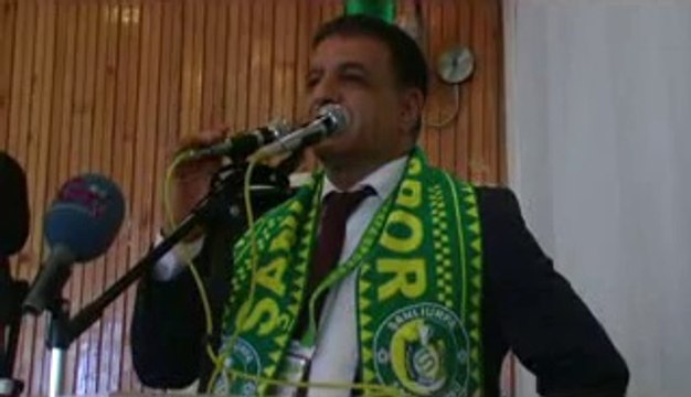 Şanlıurfaspor Kulüp Başkanı Fethi Şimşek güven tazeledi