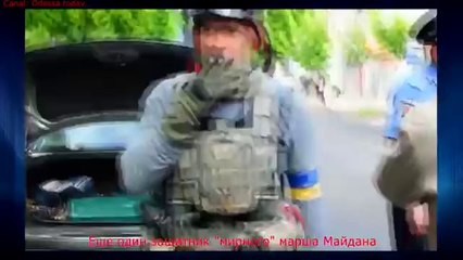 02.05.2014, Odessa, This what media wont show you, Ukraine radicals shoot pro federalisation protesters...