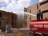 Nusaybin Eski Çağ Çağ Sulama Binasında Yangın Çıktı