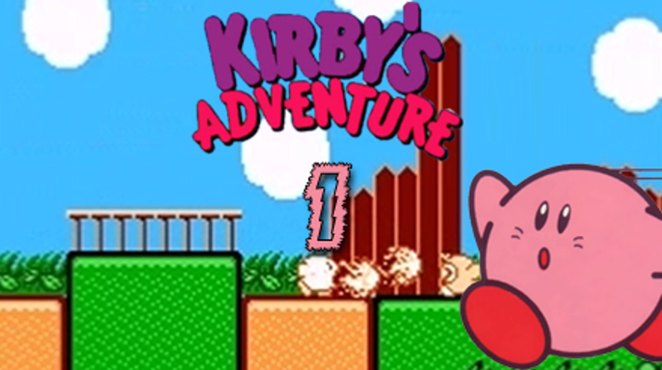 German Let's Play: Kirby's Adventure, Part 1, 'Baum steht unter Schockfrost'