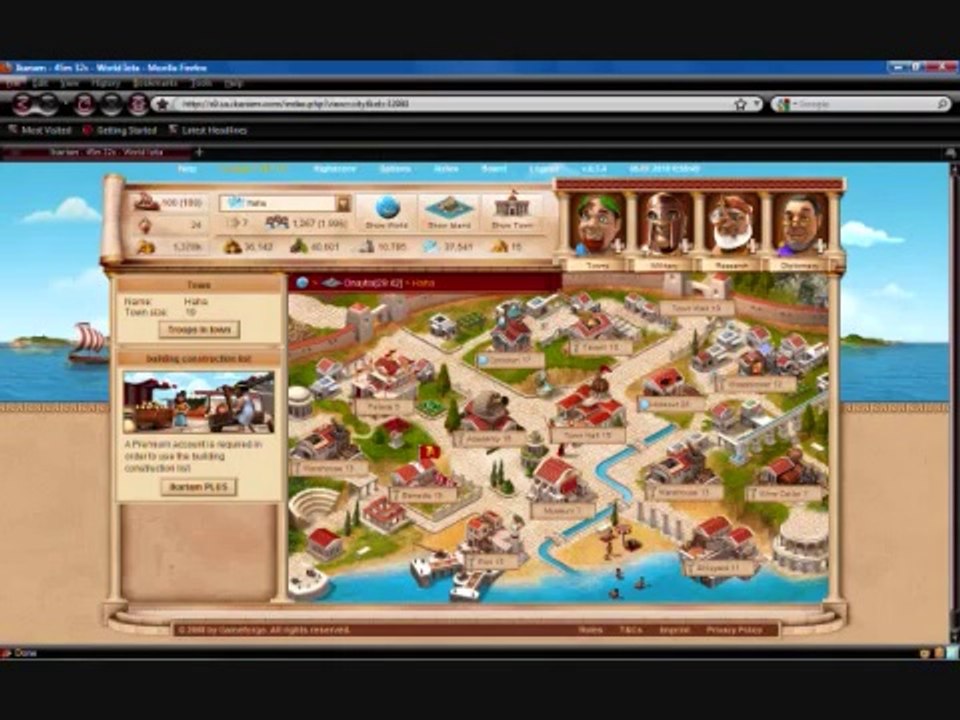 PlayerUp.com - Buy Sell Accounts - Ikariam Trailer(2)