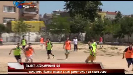 TİCARET LİSESİ ŞAMPİYONU 10 E