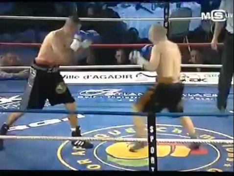 Combat Zakaria ATTOU, Agadir, Janvier 2012, 1er round