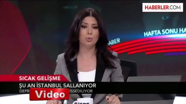 Tgrt Haber Spikeri Canlı Yayında Depreme Yakalandı