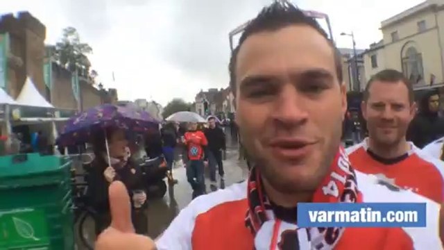 Les supporters écossais avec Toulon
