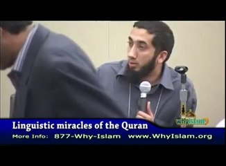 Linguistic Miracles Of The Quran - Nouman Ali Khan