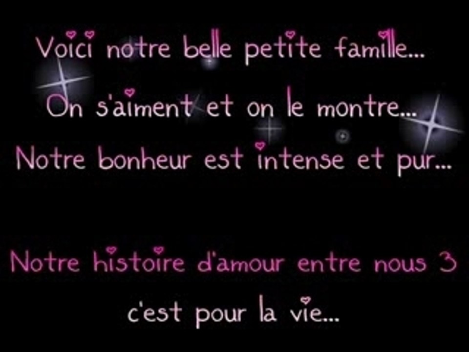 Notre bonheur