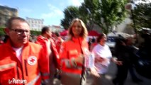 150 ans de la Croix Rouge. Adriana Karembeu 