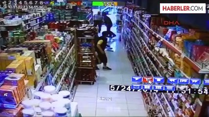 Edirne'deki Deprem Marketteki Güvenlik Kameralarına Böyle Yansıdı