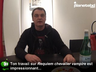 Olivier Ledroit en interview sur PlaneteBD.com