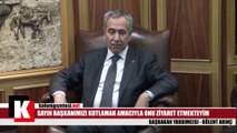 Bülent Arınç Üsküdar Belediyesini Ziyaret Etti