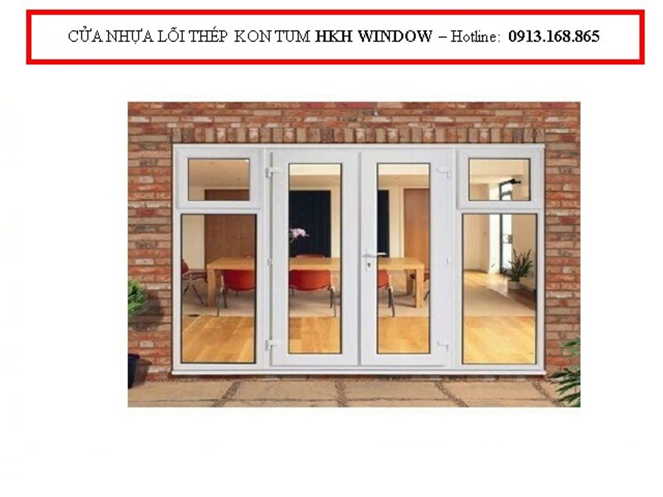 Cửa nhựa lõi thép tại Tu Mơ Rông, Kon Tum (0913.168.865 Mr Trường)