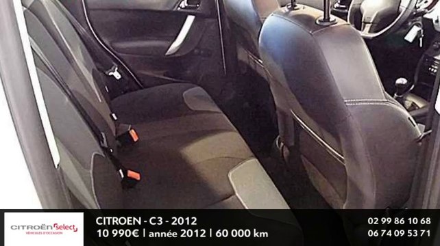 Annonce Occasion CITROEN C3 II HDi 70 FAP Confort 2012