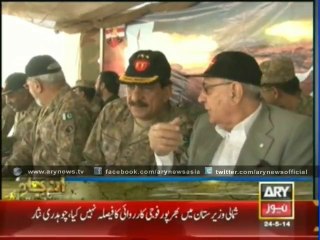 Pak Army excercises in Pashian with students