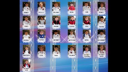 ÖZLEM KAYALI İLKOKULU 1/A SINIFI 2013-2014 SLAYT 1