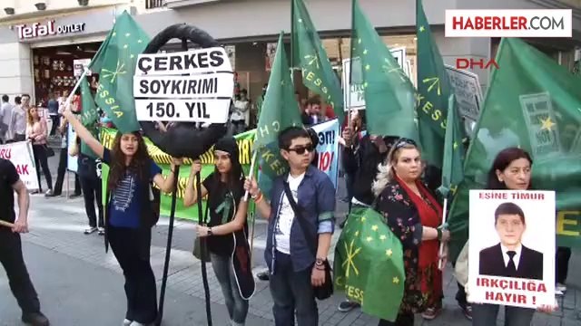 Rusya Başkonsolosluğu Önünde Protesto