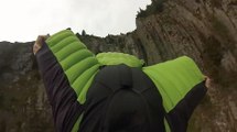 Amazing Wingsuit Proximity Flying at Le Brevent, Chamonix - Wingsuit