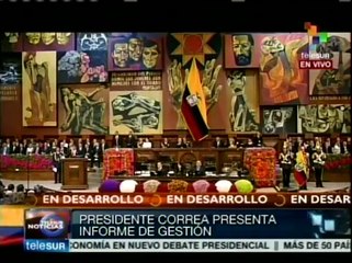 El futuro del país está en el mar: Rafael Correa