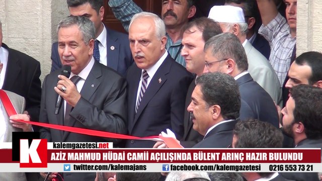 Aziz Mahmud Hüdai Camii Açılışı