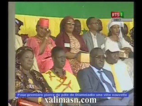 Pose de la premiere pierre du pole urbain de Diamniadio - Discours du Pr Macky Sall