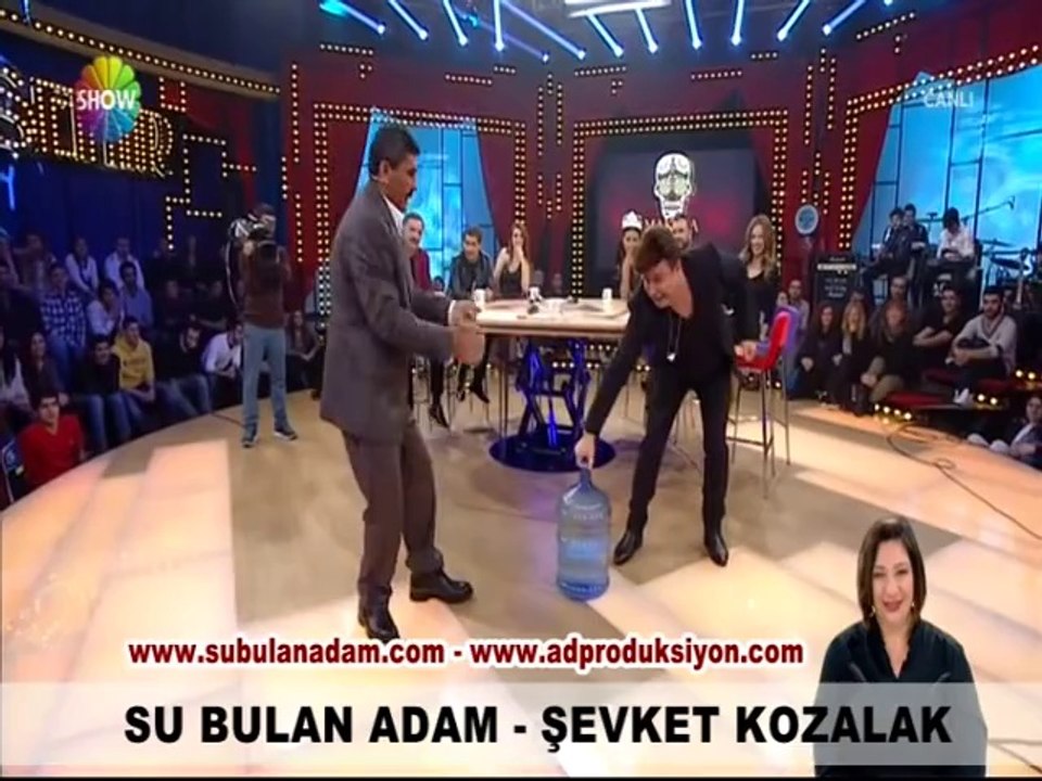 SU BULAN ADAM ŞEVKET KOZALAK SHOW TV MAKİNA KAFADA