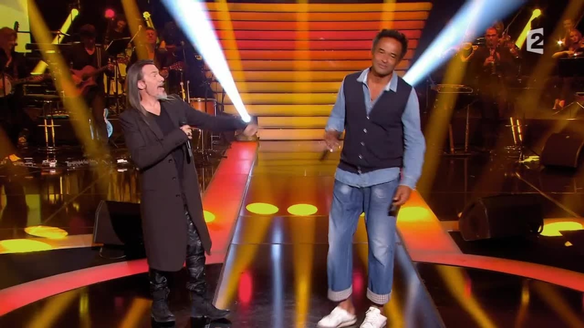 Yannick Noah et Florent Pagny - "Ma liberté de penser" - Le Grand Show