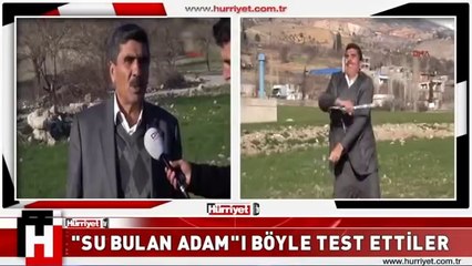 İŞTE  SU BULAN ADAM IN YENİ YAPTIKLARI  Hürriyet TV Haber