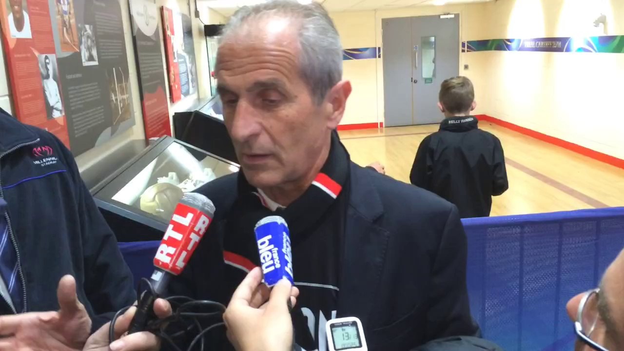 Hubert Falco: "Un gros combat nous attend samedi au stade de France"