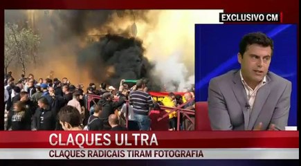 Ultras do Real Madrid provocam distúrbios no Rossio