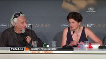 Conférence de presse pour le Grand Prix du Jury