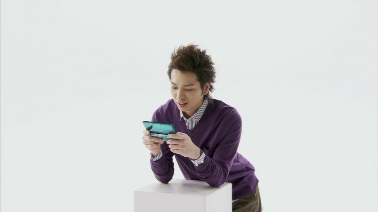 00034 #nintendo #3ds #jun matsumoto #arashi #video games #jpop - Komasharu - Japanese Commercial
