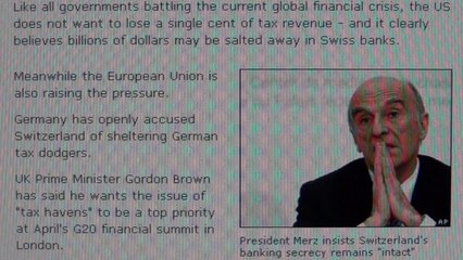 The Swiss admit Organised Crime, Conspiracy, Lies and Theft; Switzerland Pleads Guilty