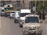 دخول قافلة الأمم المتحدة إلى الغوطة الشرقية