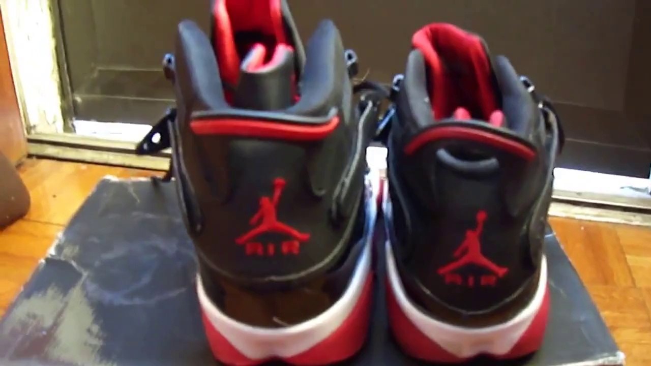 wombazaar-Jordan 6 Rings Bred Rep_ vs Authentic Review