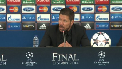 Simeone explica el cambio de Diego Costa